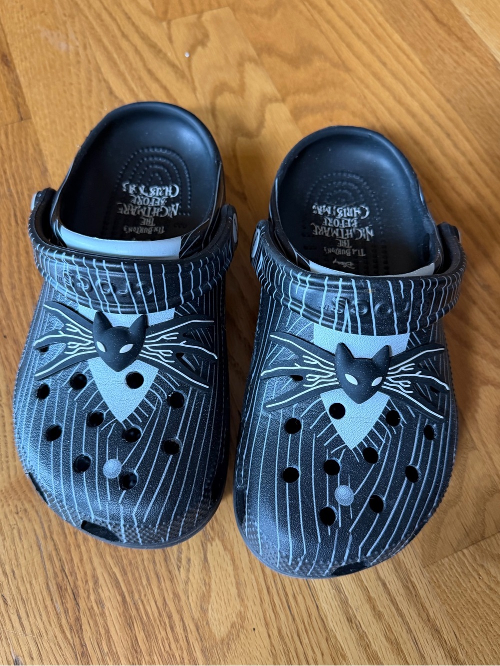 Nightmare before Christmas jack skellington crocs